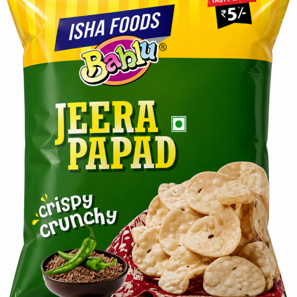 Jeera Papad