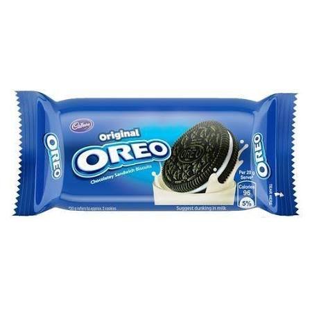 cadbury oreo vanila flavour creme sandwhich biscuit