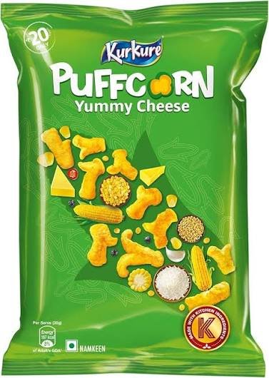 Puffcorn Yummy Cheese Kurkure