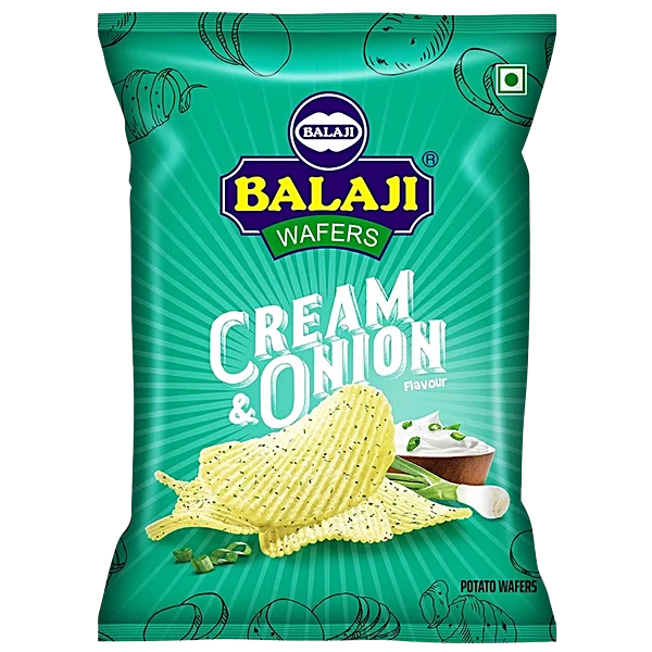 BALAJI CREAM AND ONION WAFERS