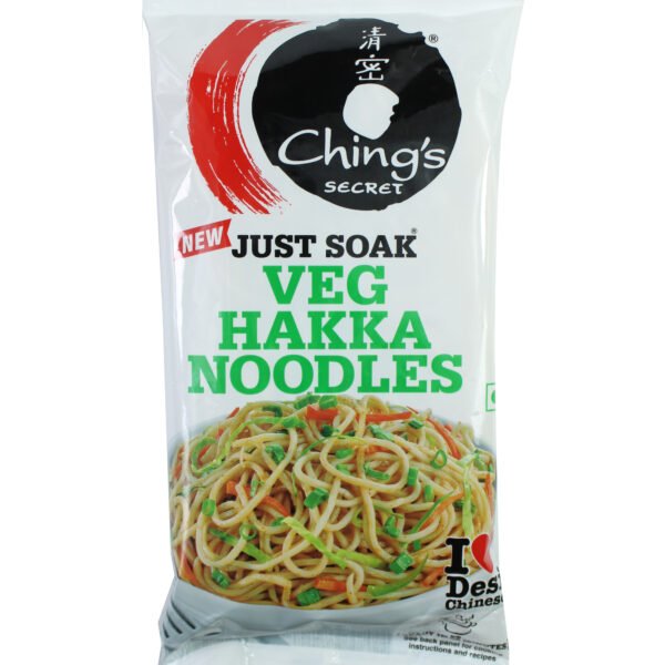 CHINGS SECRET VEG HAKKA NOODLES WITH MASALA 140 G