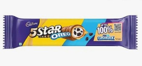 Cadbury 5 Star Oreo Centre Filled Chocolate Bar 40g