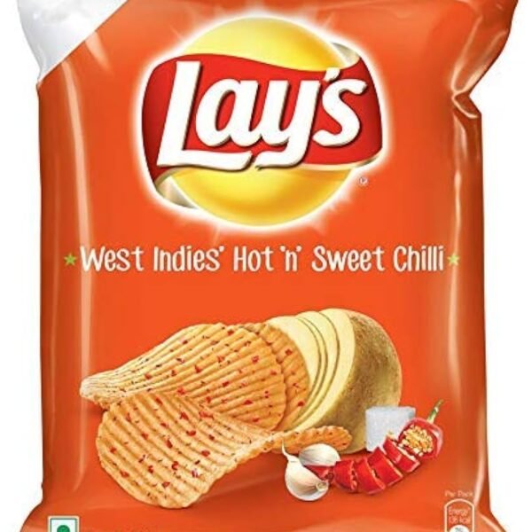 LAY'S WEST INDIES HOT 'N' SWEET CHILLI POTATO CHIPS