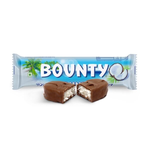 BOUNTY MILK CHOCOLATE BAR COCONUT FILLED 57G