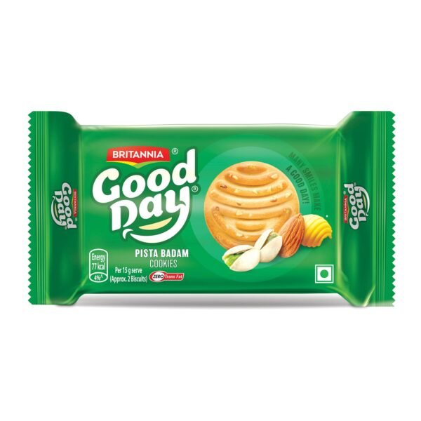 BRITANNIA GOOD DAY PISTA BADAM COOKIES 45G
