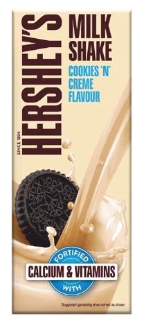 Hershey's Cookies N Creme Flavored Milkshake | Enriched With Calcium